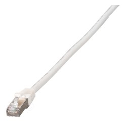 Cavo patch RJ45 di prolunga CAT 6A S/FTP AWG26 5 m bianco